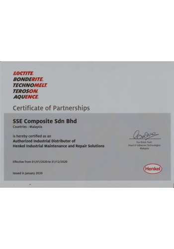 LOCTITE CERTIFICATE OF PARTNERSHIPS - 2020