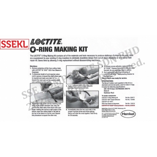 Loctite O Ring Kit